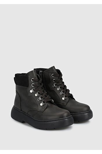 Kiddo Brown Leather Boy's Boots