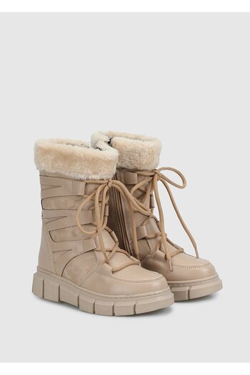 Kiddo Beige Girl's Boots