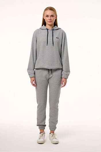 Galvanni Women's Tracksuit Set - Isyak Gray Melange
