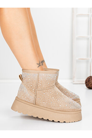mei UG Women's Boots 5GB10 Khaki