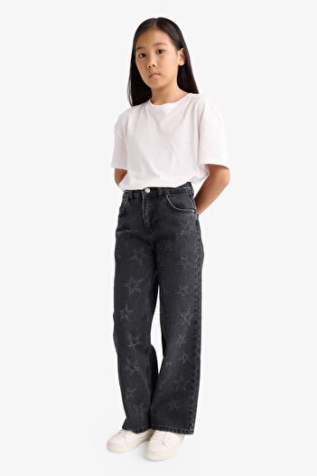 DeFacto Girls Wide Leg Wide Leg Jeans G3611A825Au