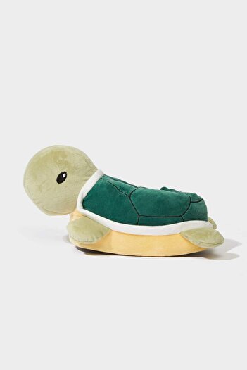 DeFacto Boy's Turtle Themed Flat Sole Slippers F1912A825Wn