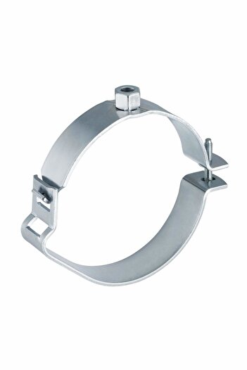 Other Adjustable pipe holder with threaded sleeve 90xM10 internal thread galvanized steel HDPE sewerage