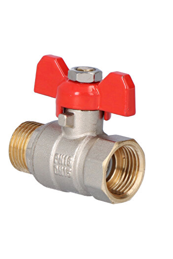 Other Nickel-plated standard ball valve with PN16 gland 12 inch PN16 with butterfly version NW16 bar120C