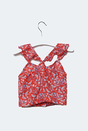 Gingersnaps Girls Floral Strappy Top