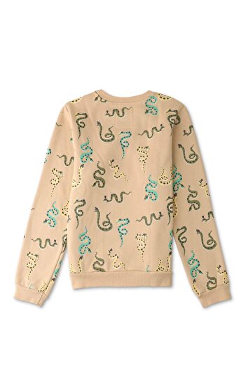 Gingersnaps Boys' Snake Print Sweater