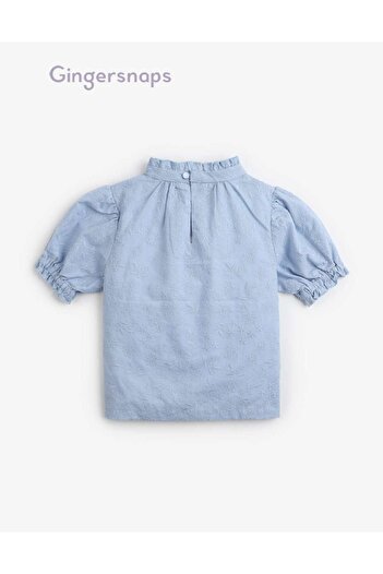 Gingersnaps Girls Printed Half-Sleeve Top