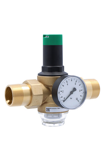 Other Pressure regulator with 1 14 inch unions with 010 bar pressure gauge