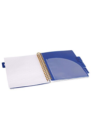 Strigo Caiet spirala si separatoare Project Book STARS B5, matematica, 200 pg, coperti carton PADS008
