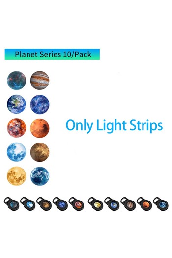 Choice Planet Series 5V USB Direct Insertion Projection Light Planet/Halloween Theme Replacement Light Stri