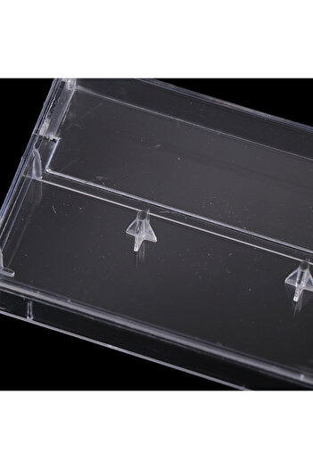 Choice 10pcs 10Pcs Recording Blank Cassette Case Audio Storage Box Transparent Dustproof Box