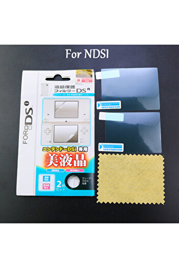 Choice C-NDSi 1 مجموعة غشاء واقي شاشة LCD لجهاز Nintend NDS DSi XL LL NDSL DS Lite واقي عالي الدقة من الأعلى والأسفل