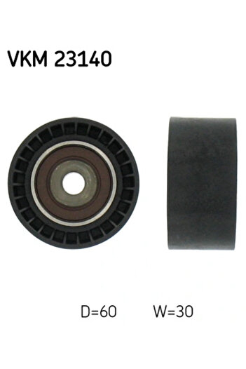 SKF Guide/drive pulley for timing belt CITROËN BERLINGO / BERLINGO FIRST minibus (MF_ GJK_ GFK_)