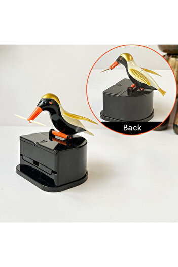 Choice A1 Creative Toothpick Holder Cartoon Small Bird Toothpick Container Press Toothpick Dispenser Storag