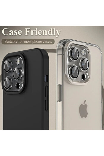 Choice For IPhone 13Pro Max Mobile Phone Camera Lens Protector for IPhone 17 Air 16 15 14 13 Pro Max 12 Min