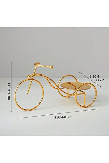 Choice Gold Creative Bicycle Statues Iron Decoration Modern Bicycler Aromatherapy Racks For Home Office Liv