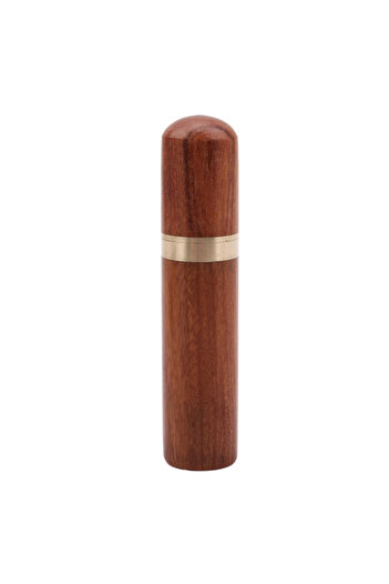 Choice Brown Portable Wood Toothpick Holder Container Living Room Mini Toothpick Storage Box Pocket Tooth P