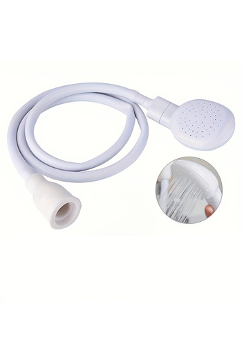 Choice WHITE 1pc Multifunctional Portable Sink Faucet Shower Head Attachment,Easy Install Tap Spray Nozzle