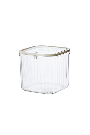 Choice S Transparent 1 Piece of Transparent Mini Desktop Storage Box with Pop-Up Cover Waterproof Multi-Fun
