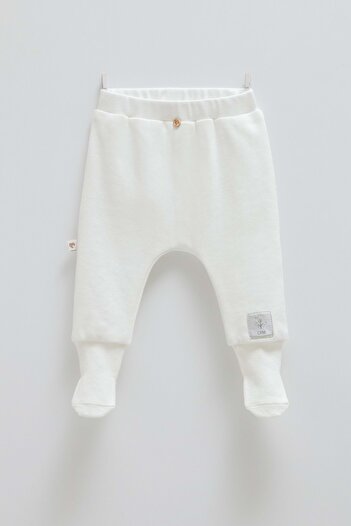 Caramell Hello Forest Socks Baby Pants Ecru