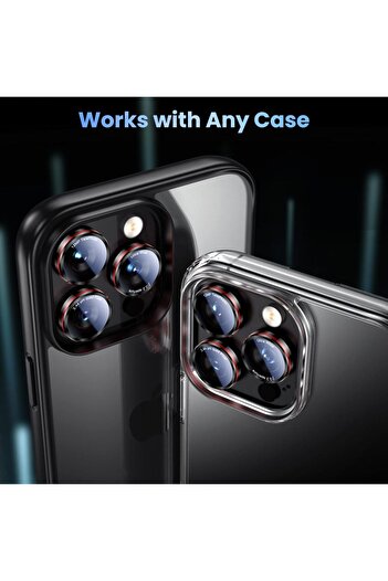 Choice For iPhone 16 16plus Tempered Glass Camera Lens Protector Cover For iPhone 17 16E 16 E 15 Pro Max 14