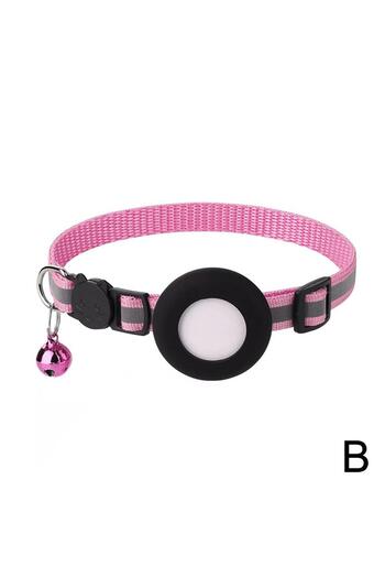 Choice B Air Tag Case Collar for Cats with Protective Case Tracker Anti Lost Positioning Reflective Dog Co.