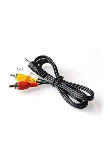 Choice 60cm 3.5mm Jack Plug Male to 3 RCA Adapter High Quality 3.5 Audio Video AV Cable Wire Cord
