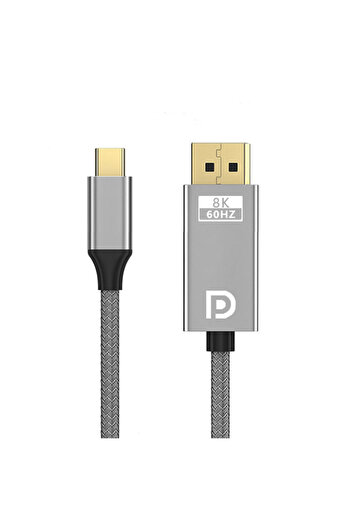Choice 1.8m Type-C to DP 1.4 1.8M USB C To DisplayPort 1.4 Cable 32.4Gbps 8K@60Hz 4K@144Hz Type C To DP1.4