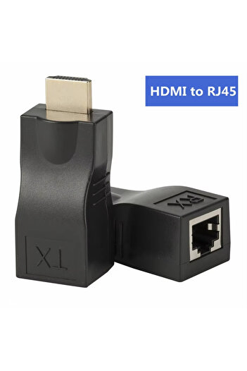 Choice black hdmi extender rj45 4K 3D HDMI 1.4 30M Extender to RJ45 Over Cat 5e/6 Network LAN Ethernet Adap