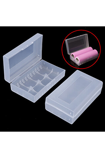 JETTING 2Pcs 20700 21700 Battery Box Case Container Waterproof Storage