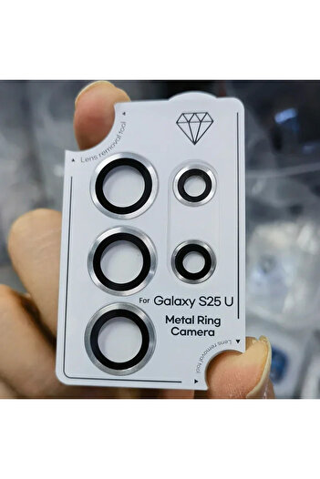 Choice Other For Galaxy S24 Ultra Silver Camera Lens Metal Ring Tempered Glass Protector Cover For Samsung