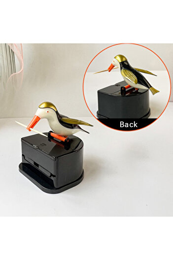 Choice A2 Creative Toothpick Holder Cartoon Small Bird Toothpick Container Press Toothpick Dispenser Storag