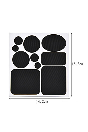 Choice 10pcs Self Adhesive Black Patches For Down Jackets Pants T-shirt Clothes Repair Washable Patch Rainc