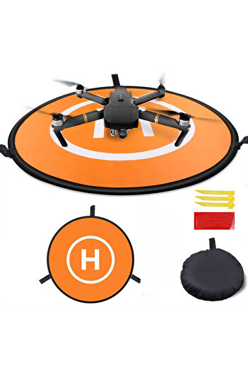 Choice Orange Drone Quadcopters Accessories Universal 55cm Foldable Landing Pad RC Dron Mat Quadcopter Park