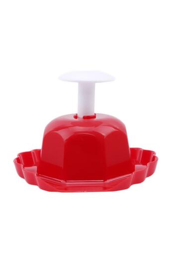 Choice red Vegetable Slicer Guard Finger Hand Protector Guard Vegetable Finger Protector Kitchen Accessorie