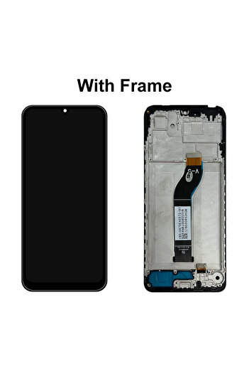 Choice Black With Frame 6.74" For Xiaomi Redmi 13C 23100RN82L LCD Display + Touch Screen With Frame Digizit
