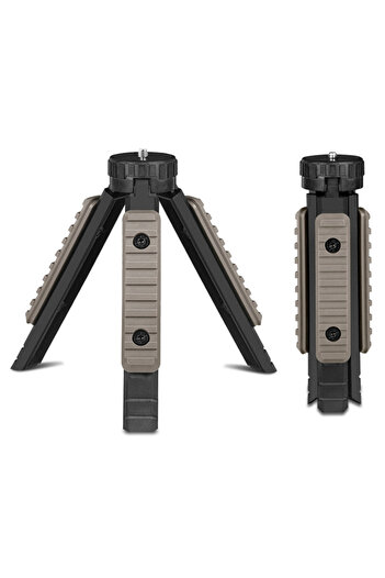 Choice Khaki Mini Tripods Pocket Universal Flexible Phone Holder Tripod foldable Camping lamp Bracket Digit