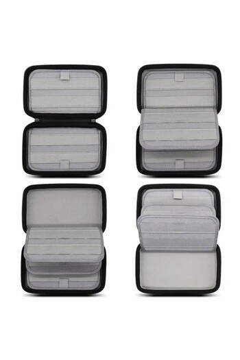 Choice black 80 game card holders and storage boxes suitable for Nintendo Switch games, PS Vita games, or S