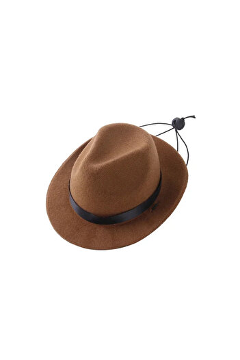 Choice Brown Pet Hat Dog Cat Western Cowboy Hat Halloween Pet Outdoor Caps Funny Retro Photo Prop Dog Acce