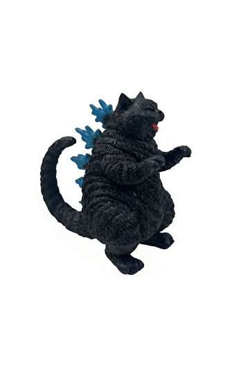 Choice BK Cat Monster Cat Figurine, Unique Handmade Resin Monster Statue, Funny Cat Sculpture Decor for Hom