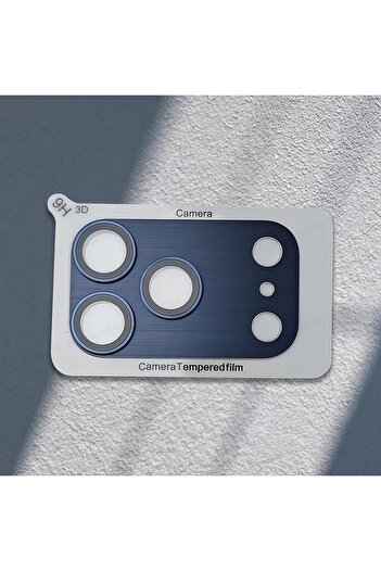 Choice For iP 17 Pro Blue Other Orange Metal Camera Protector Glass For IPhone 17 Pro Max Alloy Lens Ring C