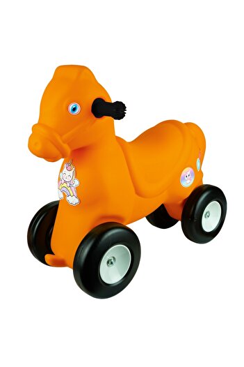Robentoys Horse with wheels, orange -