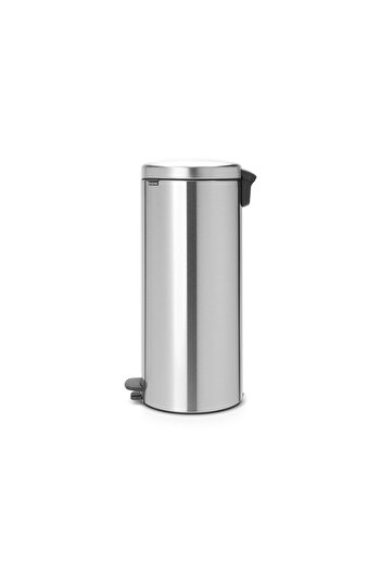 Brabantia NewIcon Pedal Bin 649056, 30 l, Soft Closing, Anti-Slip Base, Stainless Steel/Matt