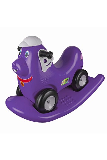Robentoys 2-in-1 Rocking Dog, Purple -