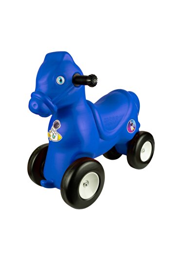 Robentoys Horse with wheels, blue -