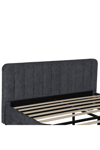 DacEnergy Bedroom bed, the structure is made of MDF and chipboard, the upholstery is made of soft material and...