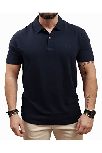 Guess Guess polo shirt, navy blue