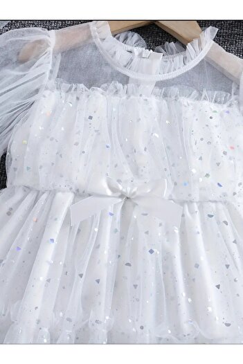 OEM White lace dress, 4 years, 104 cm