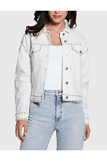 Guess Guess denim jacket, white