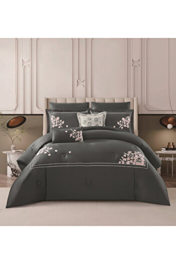 Levore Livori 100% Cotton Luxury Summer Bedspread for Double Bed Size 200x200 cm, 8 Pieces, 240 Thread Count